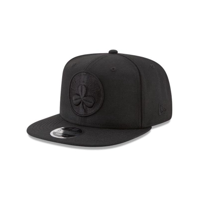 Boston Celtics Gorra | New Era NBA Black On Black High Crown 9fifty Snapback Cap Mexico - Negros